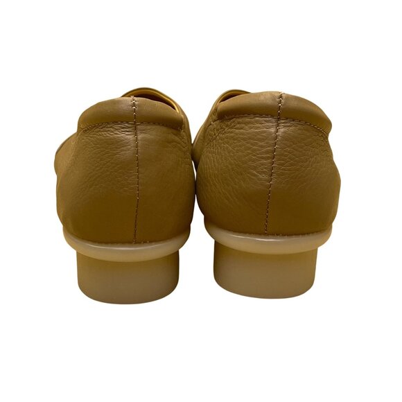 San Ou Women’s Brown Leather Casual Slip-On Shoes Size EU37/US6 - Picture 7 of 8